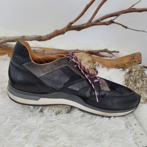 Moncler camo leather sneakers - Picture 6 of 16